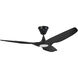 Haiku Coastal 52 inch Black Marine-Grade Outdoor Ceiling Fan